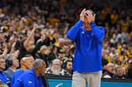 Coach Self on the sidelines of a game - Source: Imagn